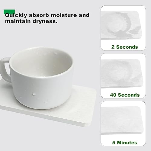 Miniatura 3 de 4 posavasos de diatomita absorbentes de agua, bandeja de piedra absorbente de agua para fregadero, posavasos de tierra de diatomeas, piedra de