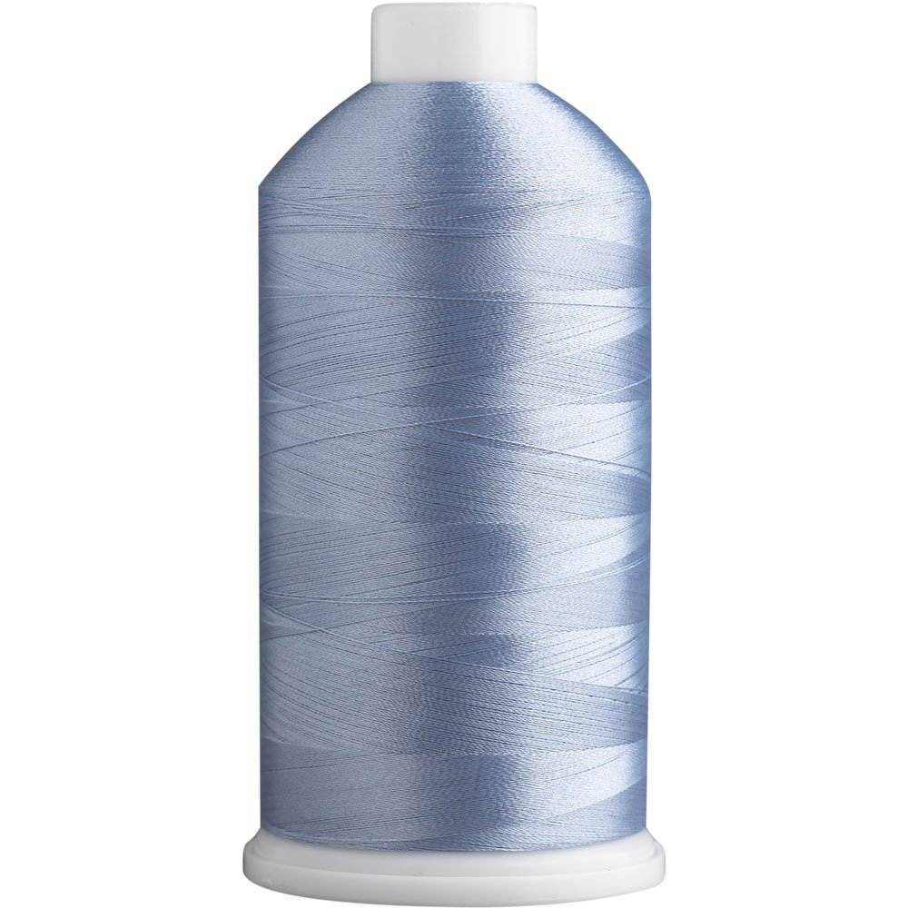 Superpunch SuperB Embroidery Thread 40wt, 5000 m Cone, Maya Blue 380