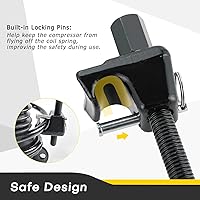 Vista 4 de Kit de herramienta compresor de resorte Macpherson de Acymner Herramienta universal de compresor de resorte en espiral, accionamiento cuadrado