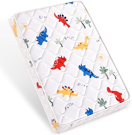 Pack and Play Mattress 38" x 26" x 1.5", Firm Support and Comfort Foam, Soft Playard Mattress for Babies and Toddlers, Baby Essentials Items