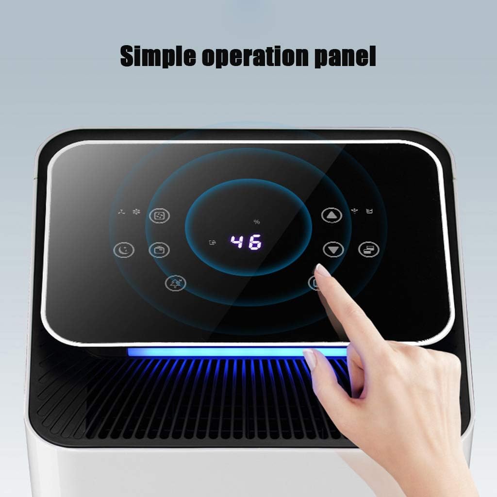 Dehumidifier-280W High Power Dehumidification Dryer Large Screen Display Touch Control for Home/Basement/Office