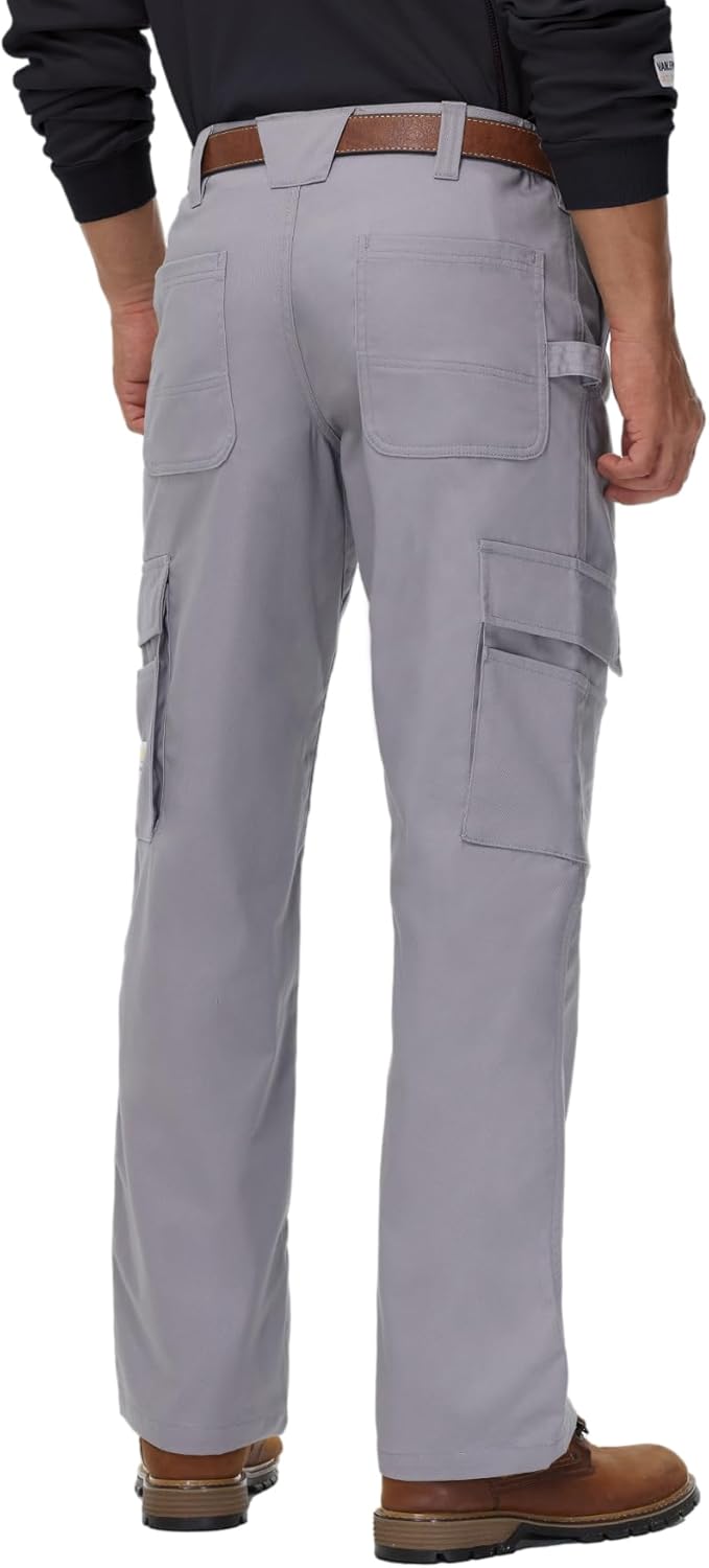 FR Pants for Men Flame Resistant Pants 7.5oz Multi-Pockets Straight Leg FR Pants CAT2