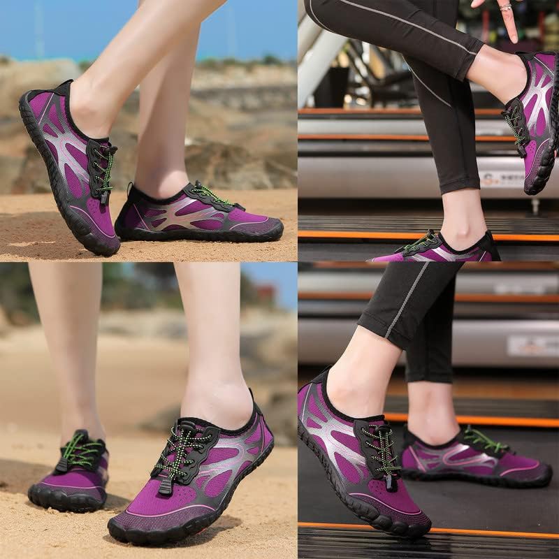 LIZRHA Water Shoes for Men and Women Quick Dry Aqua Swim Barefoot Shoes for Outdoor Fishing Beach Pool Boat Surfing Walking Water Park and Yoqa Activities - Image 2