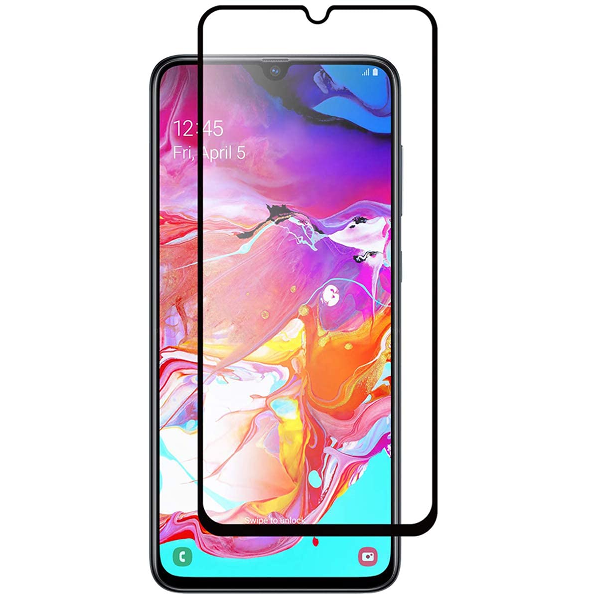 JGD PRODUCTS Matte Finish Full Body Cover Back Protector Compatible with Samsung Galaxy S24 Ultra 5G | Unbreakable Membrane Scratch Guard Full Fit Protective, Case Friendly (Pack of 1) — Amazon image 4