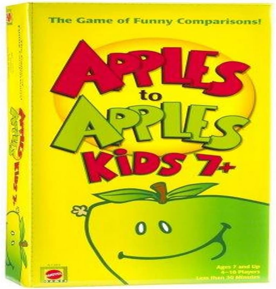 Mattel Games Apple to Apples Kids 7 Plus - The Game of Crazy Comparisons
