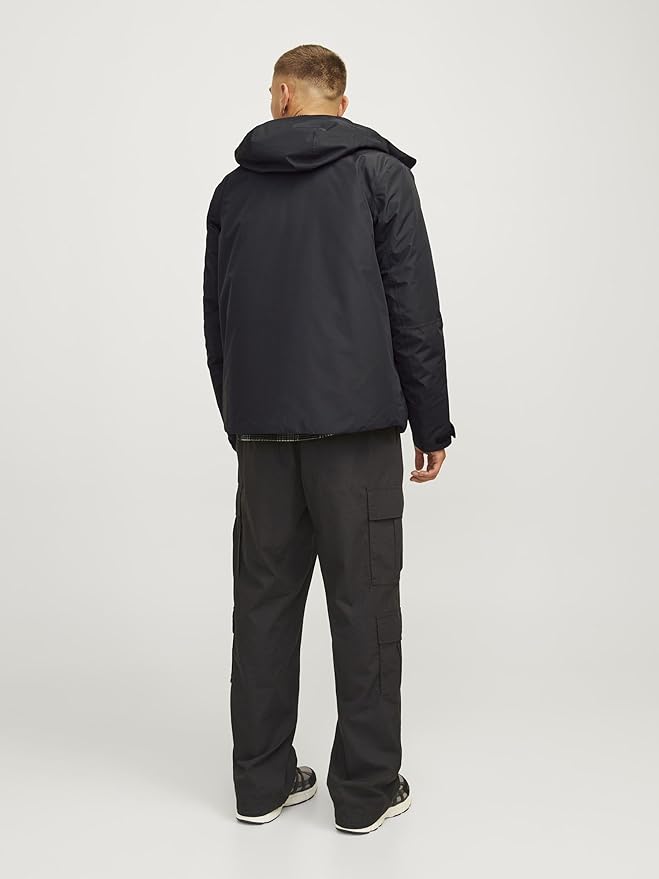 Kjelvik padded heren softshell jas zwart online bestellen