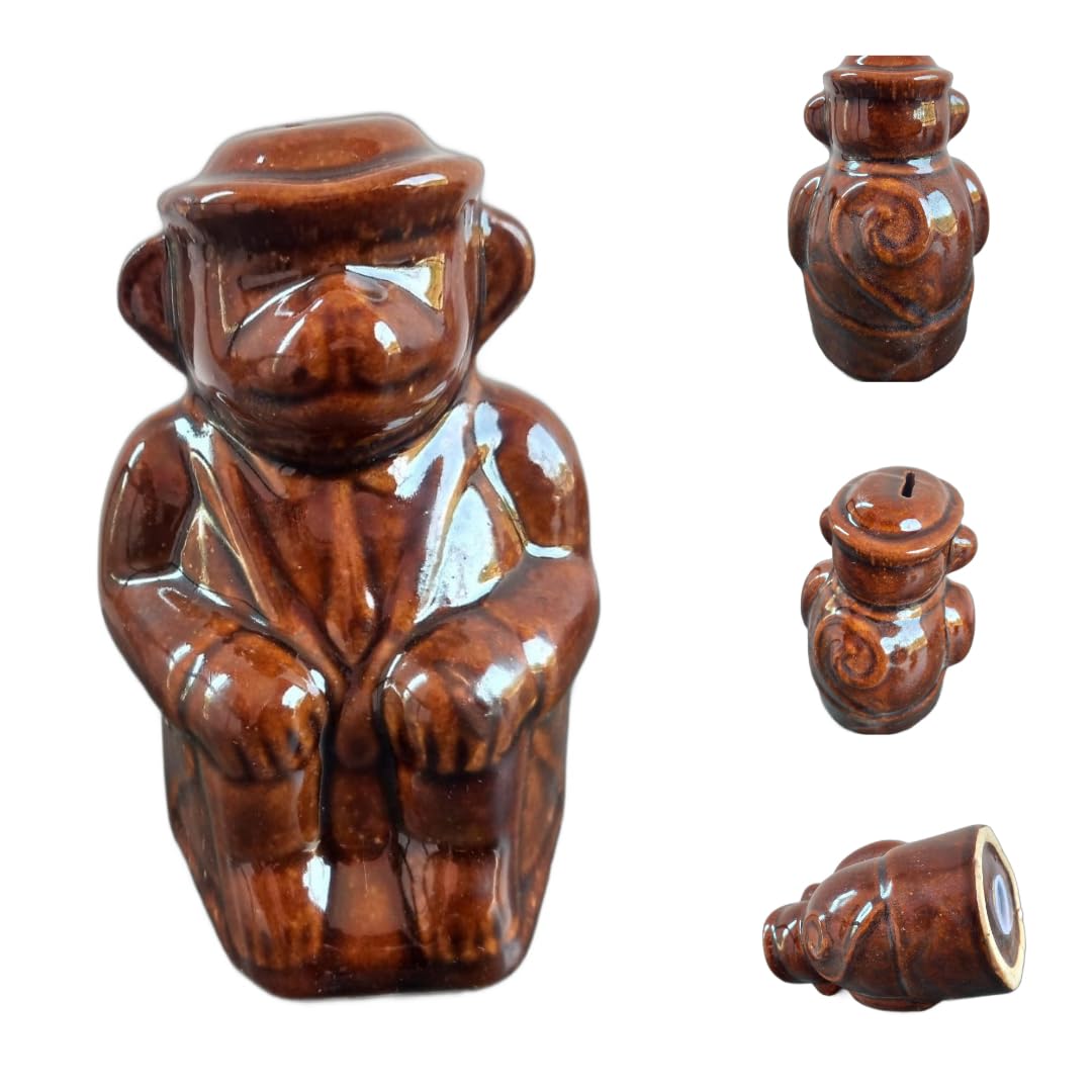 AATHI Traders - Beautiful Monkey Shape Piggy Bank Gullak/Money Bank/Coin Box | Ceramic Money Saving Coin Bank for Kids,Boys and Girls| ATM for Kids | Ceramic Coinholder (B0CZ9T5G9Q) Amazon Price History, Amazon Price Tracker