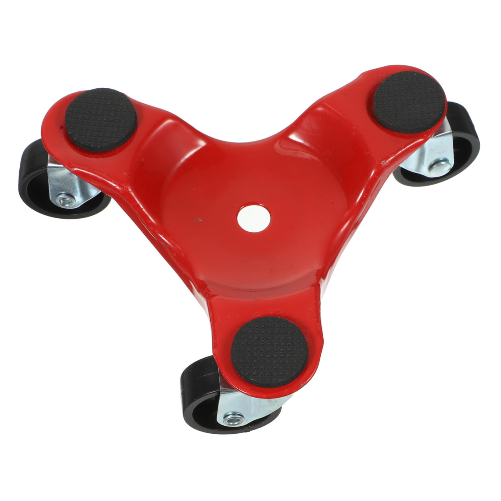 Veemoon Chariot Patins et Meubles pour Antidérapants Déplacer Lourds de Déménagement Métallique Rouge 3 roulettes Pivotantes Jusqu'à 300 Kg Couleur Aléatoire à Domicile