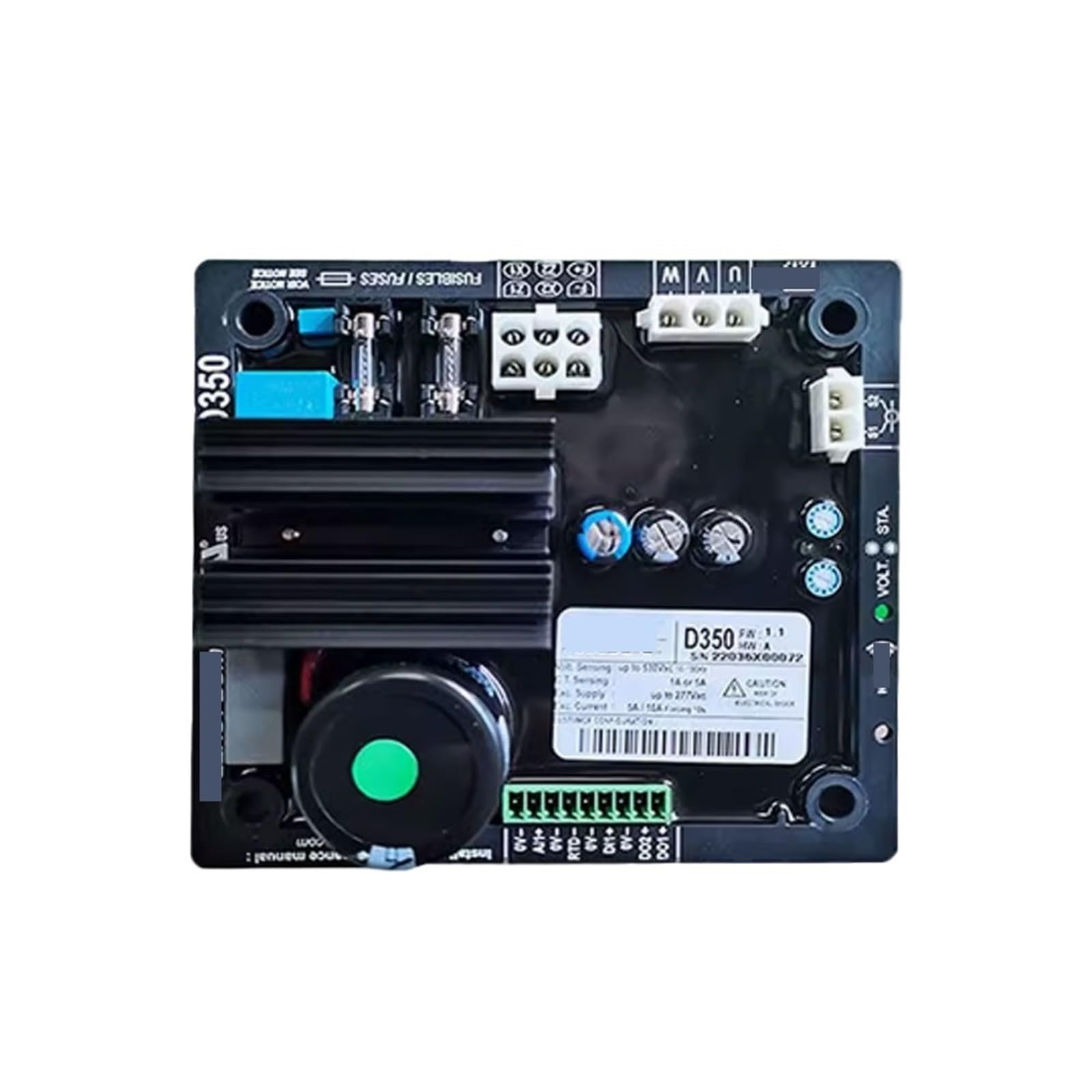 XXUCZVRYO 1pcs D350 AVR Generator Automatic Voltage Regulator Stabilizer Control Board Diesel Power Accessories