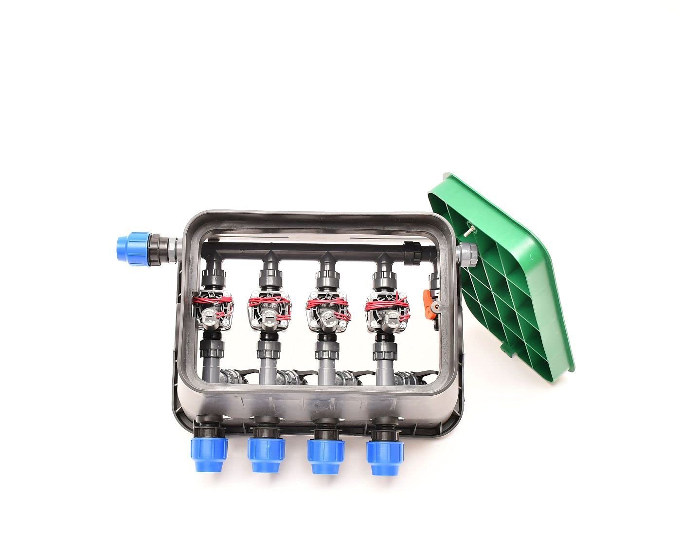 Plug&Rain 4er-Ventilbox Hunter PGV, 32 mm (1") Eco