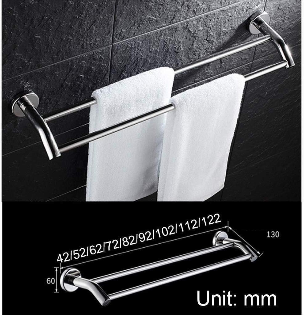 多機能タオルラック タオルホルダー ステンレス製 壁掛けタオルラック 浴室用タオルラック 棚/72cm