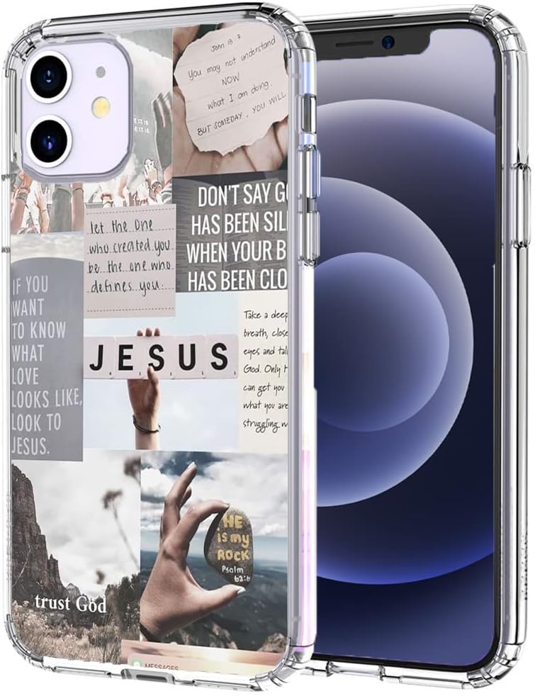 SENDHWAS Jesus Quotes Case for iPhone 11,Christian