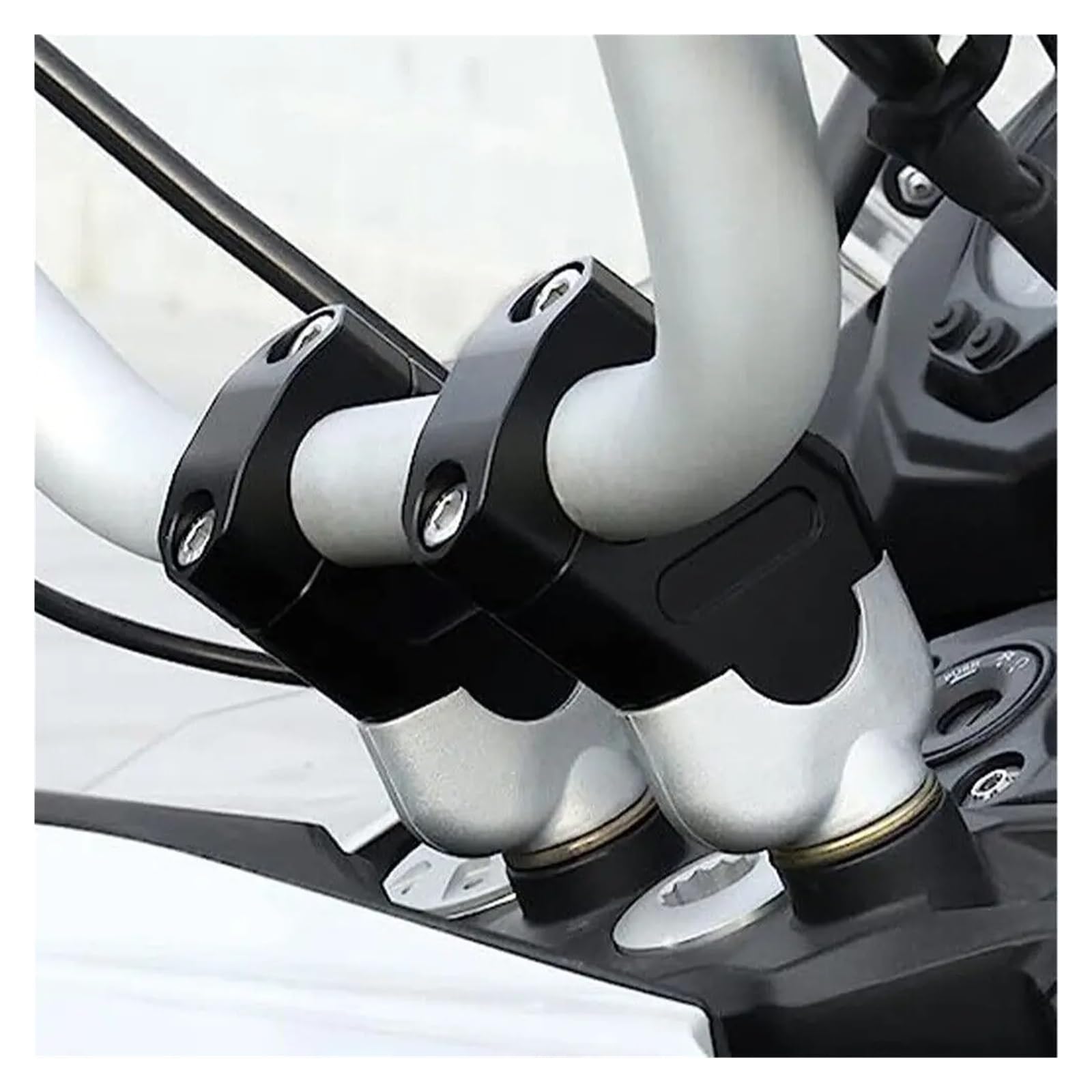 Moto Riser Per Suzuki 22mm 7/8" Riser Manubrio Montaggio Standard Riser Manubrio Estendi Indietro Spostato Offset Rialzo Moto