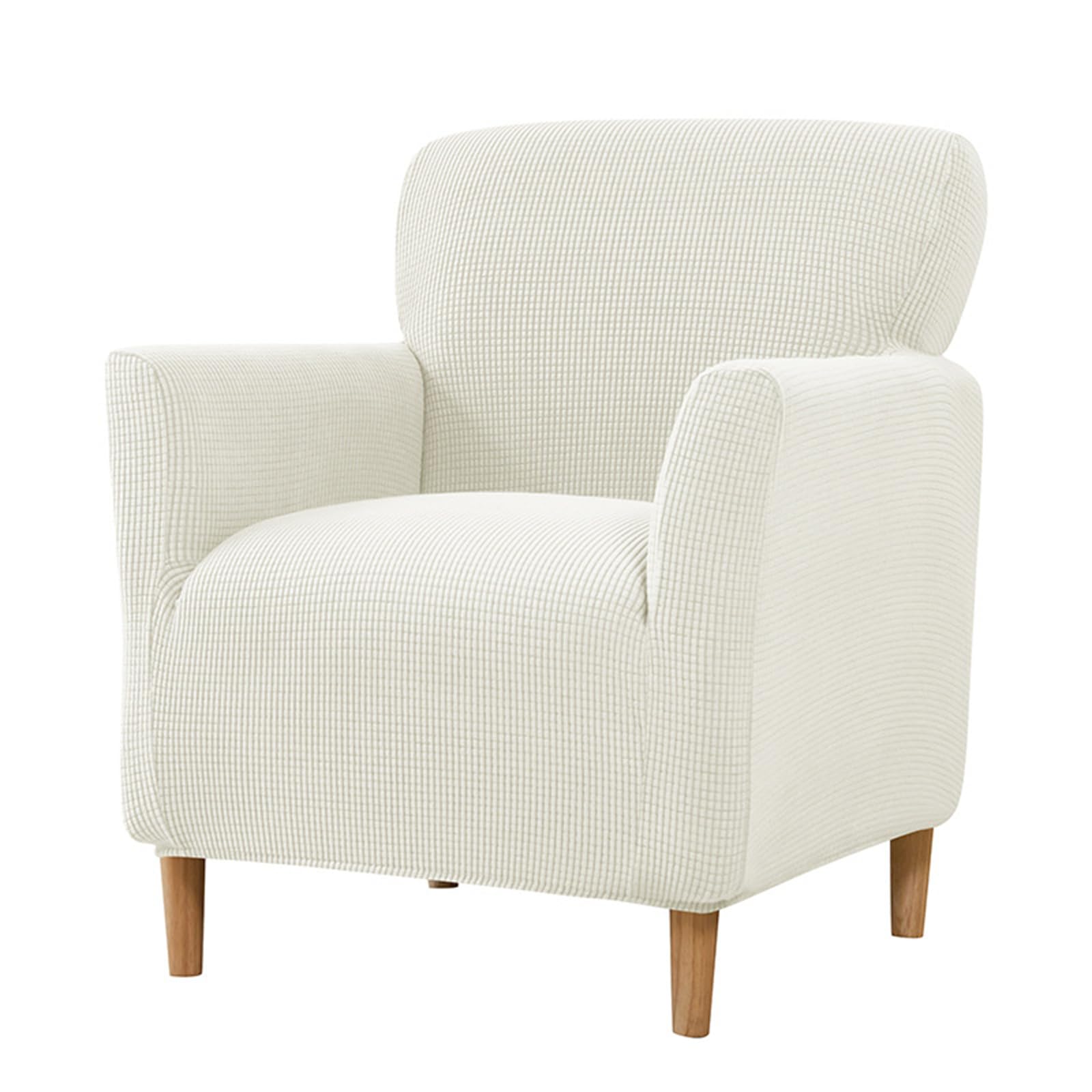 Nucelit Single Chair Sleeve Elegant Corn Fleece Chair Slipcover Providing a Warm and Inviting Home Interiors Decoration Single Sofa Slipcover