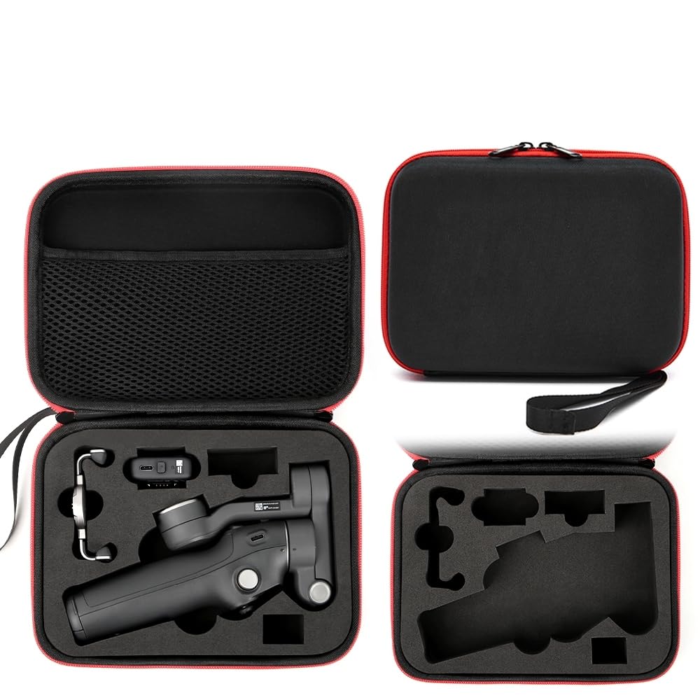 Hesupy Carrying Case for DJI Osmo Mobile 7/7P, Portable Travel Storage Bag Organizer Hard Case Protective Cover Handbag for OM7 OM7P Gimbal Stabilizer