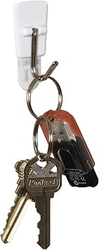 Command General Purpose Wire Hooks Multi-Pack, Small, Metal, White, 0.5 lb Capacity, 9 Hooks and 12 Strips/Pack