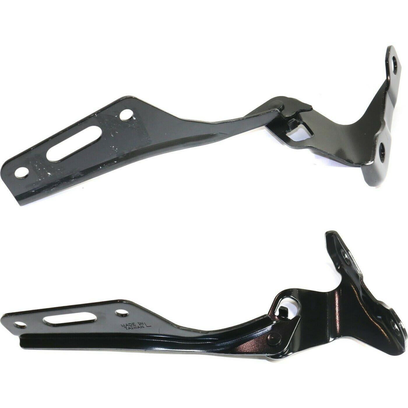 VIRAZE 2pcs Hood Hinges Set Assembly Left Driver and Right Passenger Side Pair AC1236104 14471697 AC1236103