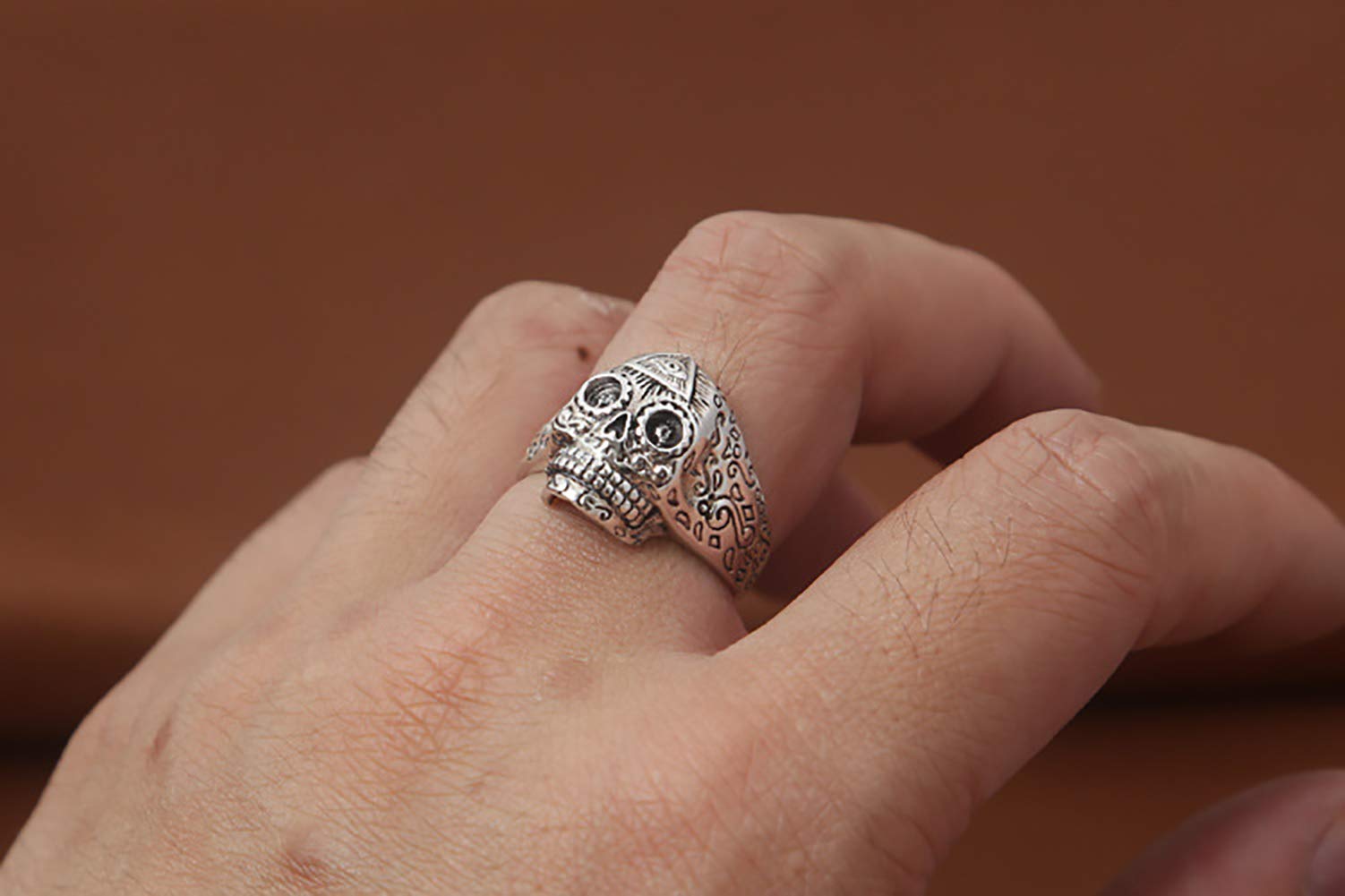 Anello In Argento Sterling 925 Di Qings, Regolabile Aperto Gatto Stile Squillare Gioielleria Di Moda Per Taglie Universali Regalo Per Ragazze Adolescenti - Foto 9