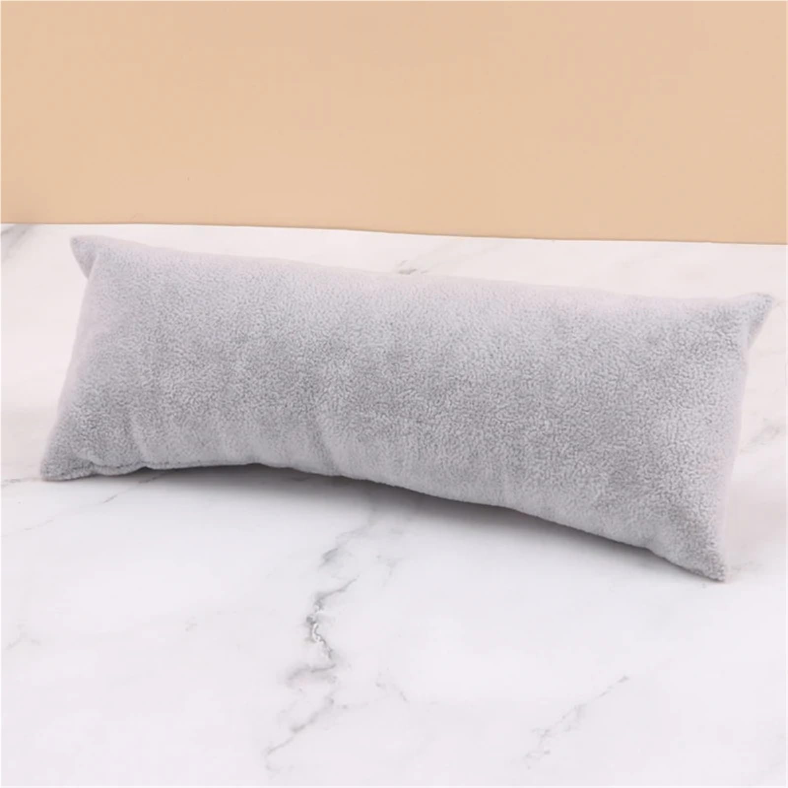 WUYXTO 10 pcs Velvet Pearl Bracelet Watch Display Pillows for Case Bangle Anklet Wristwatch Holder Jewelry Counter Organizer For Packaging(Size2)