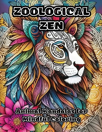 Zoological Zen: Animal Mandalas for Mindful Coloring