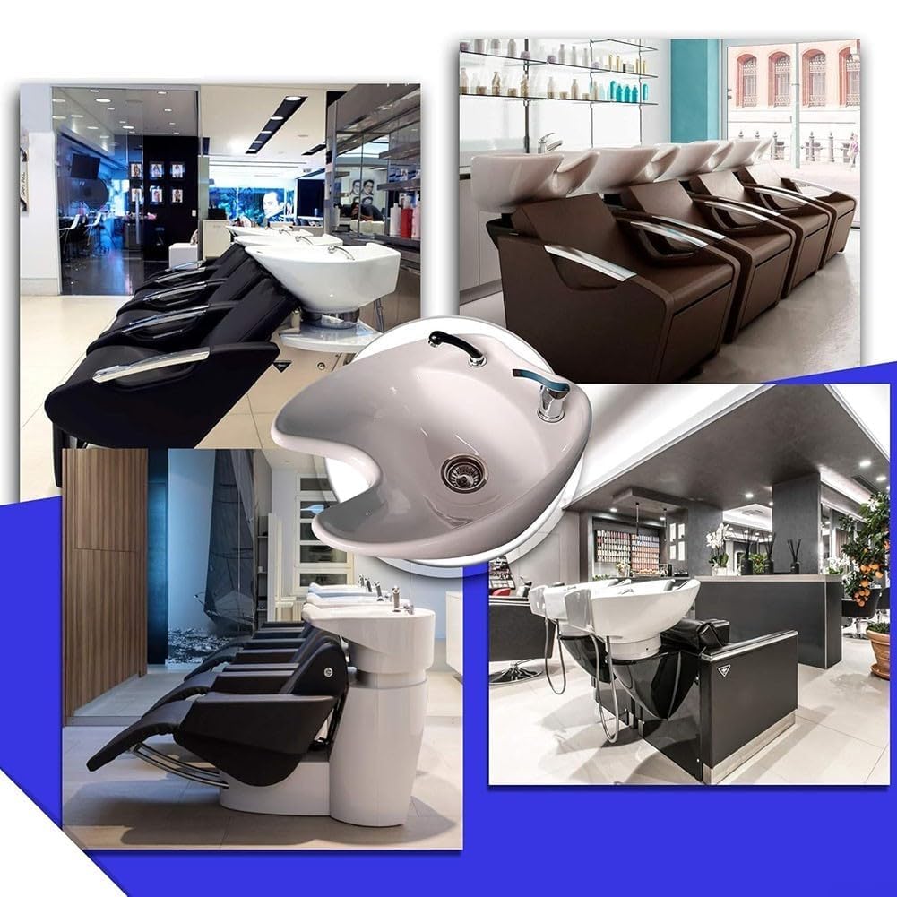 Professionelles Spültisch-Wasserhahn-Duschset mit Schlauch & Handbrause für Friseursalon - Perfekt für Haarpflege & Styling, Design für Friseure und Salons
