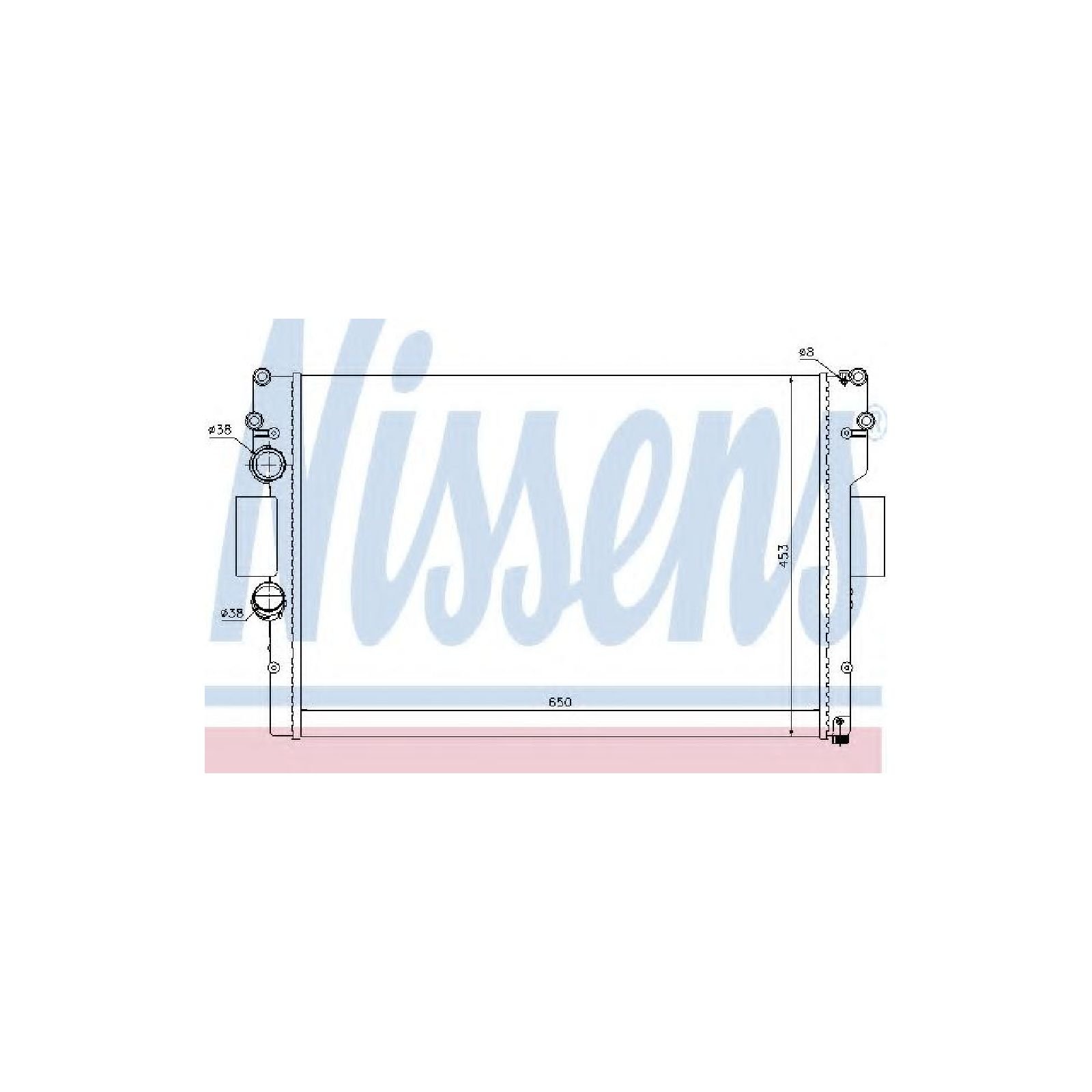 Amazon.com: Nissens 61987 Radiator, engine cooling : Automotive