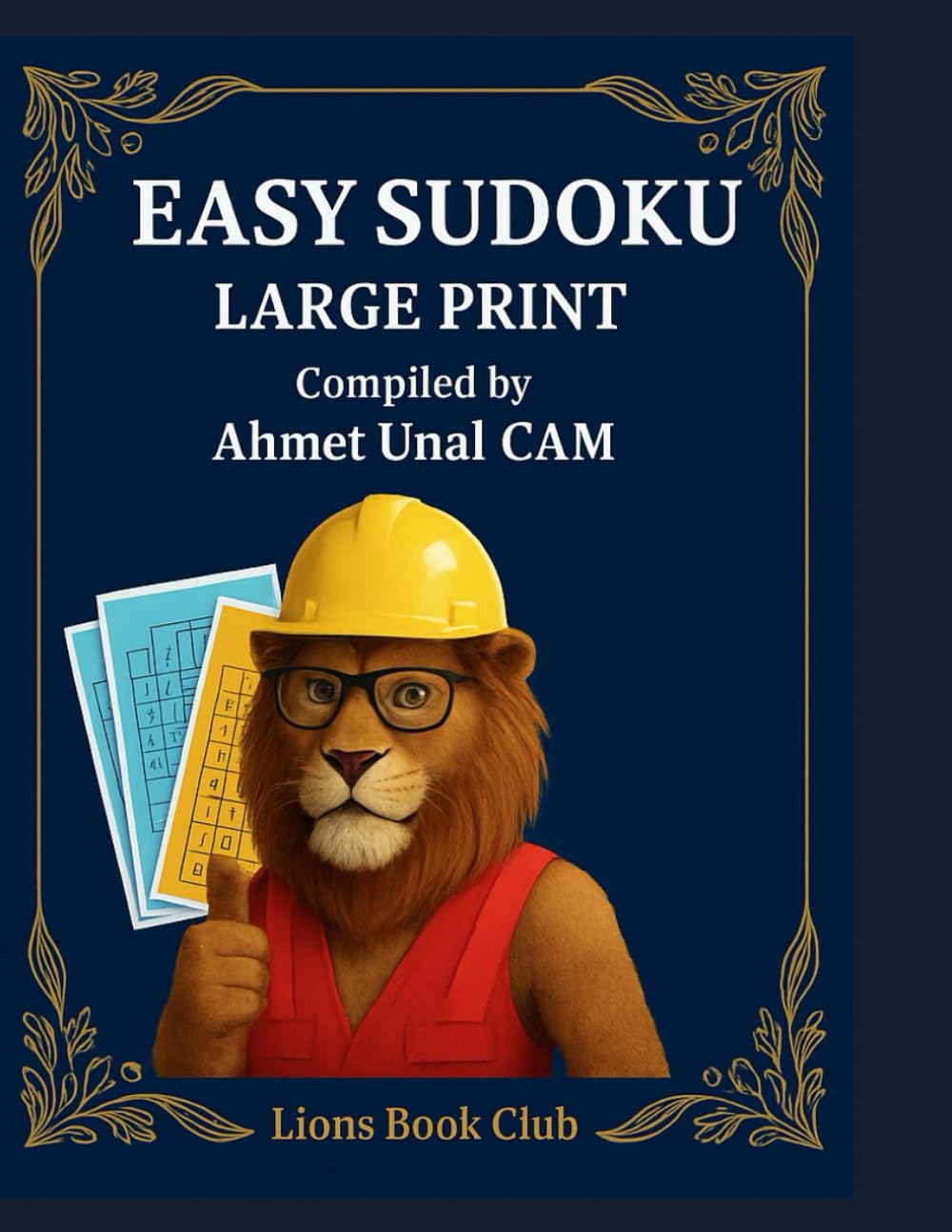 EASY SUDOKU LARGE PRINT: Relaxing Brain Training