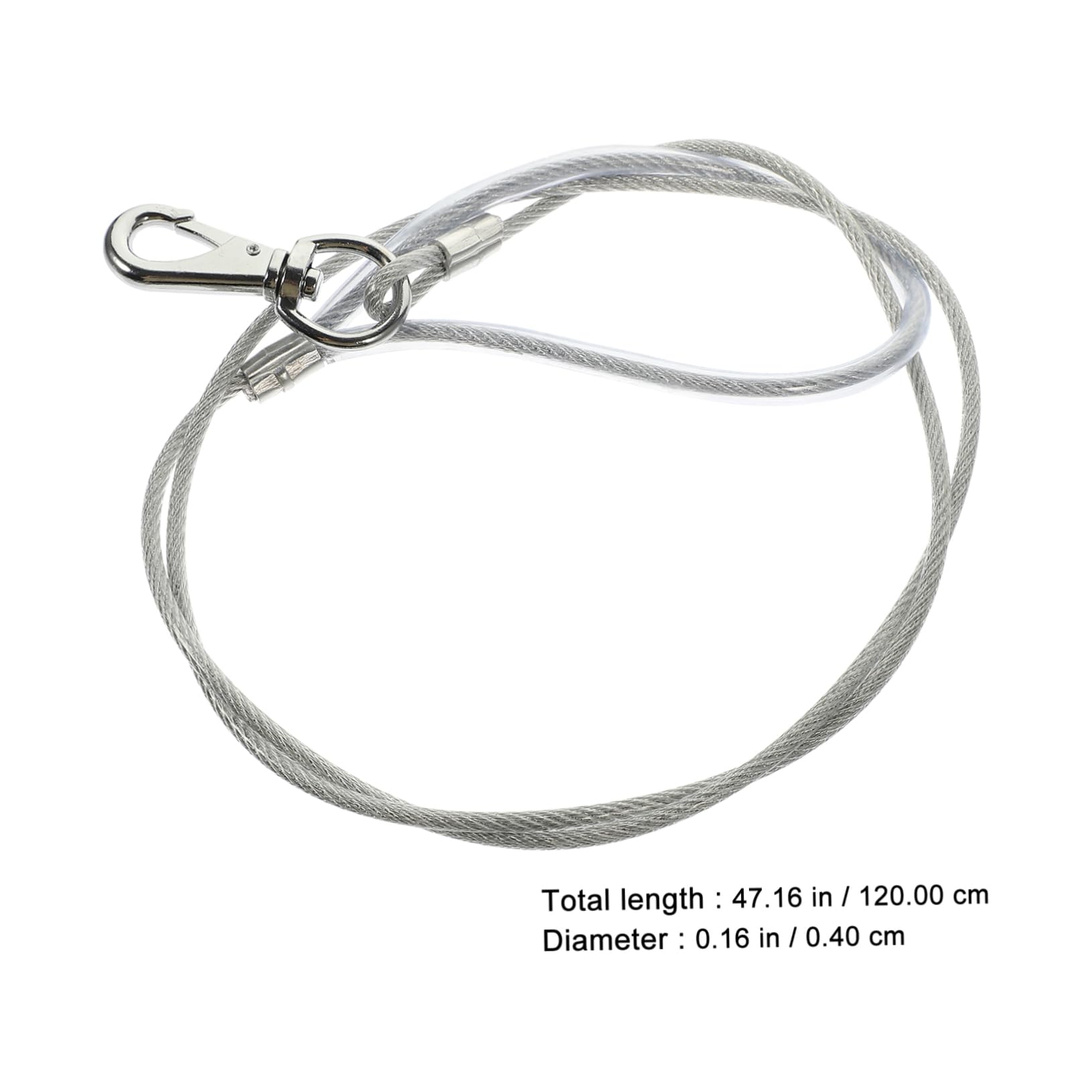 HANABASS 4pezzi Guinzaglio Per Resistente Strappi Masticabile e Accessorio Per e Addestramento