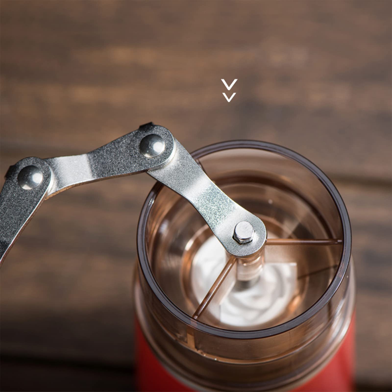 MRKU Macchina per caffè Manuale, Portatile, Automatica, Piccola, per caffè in grani, per Auto, Campeggio, Viaggi