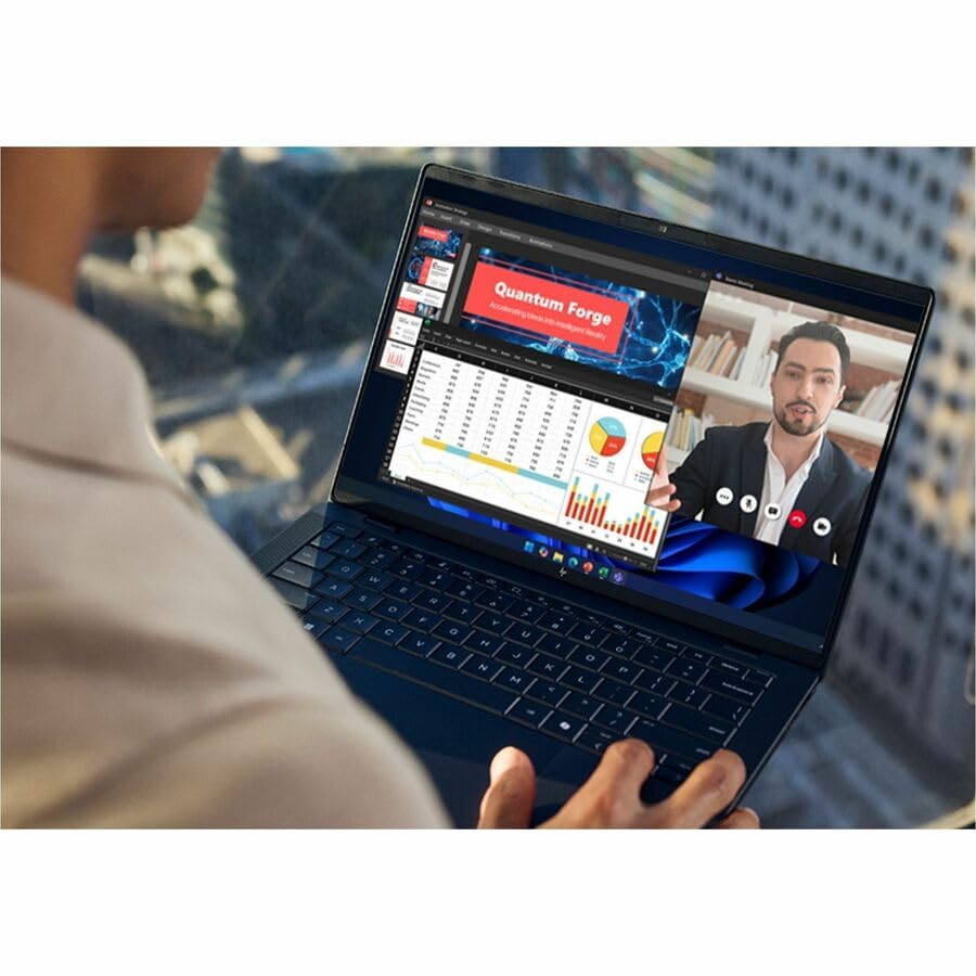 Image of HP EliteBook X G2i 14 inch Touchscreen Copilot+ PC Notebook - WUXGA - Intel Core Ultra 7 Series 3 356H - 32 GB - 512 GB SSD - English Keyboard - Atmospheric Blue - Intel Chip - 1920 x 1200 - Windows 11 Pr