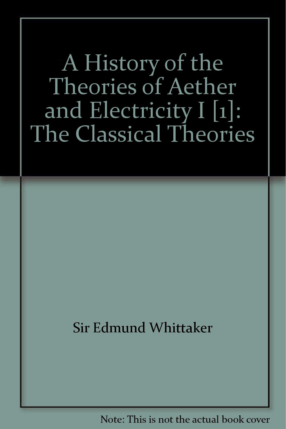 A History of the Theories of