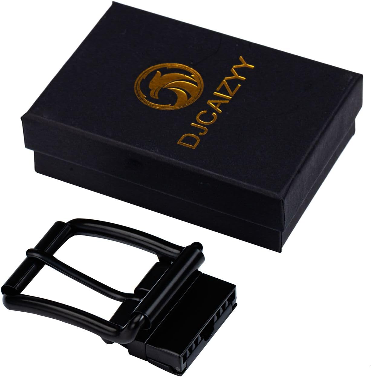 1 3/8" (35mm) Men's Reversible Belt Buckle Roller Buckle Replacement Belt Buckle Black - Image 7