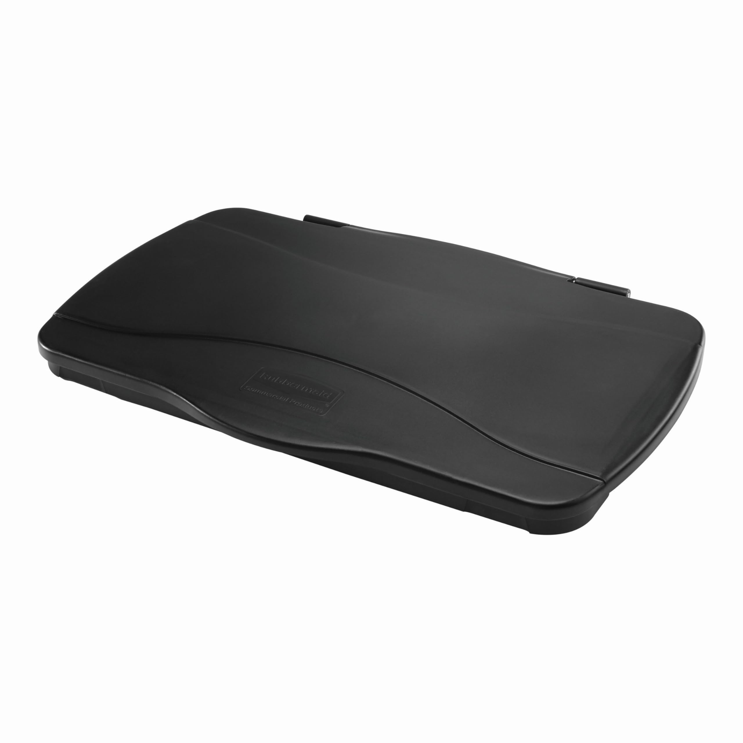 Rubbermaid Commercial Products Couvercle Articulé Slim Jim 60 L / 87 L – Accessoire Hygiénique pour Tri et Collecte des Déchets – Noir