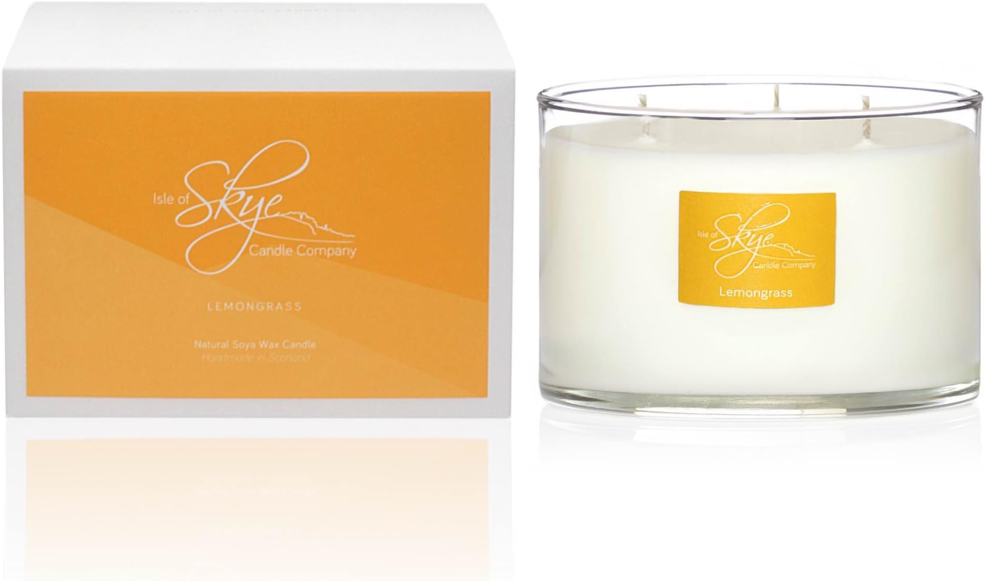 ISLE of Skye Lemongrass 3 Wick Candle, 1 EA