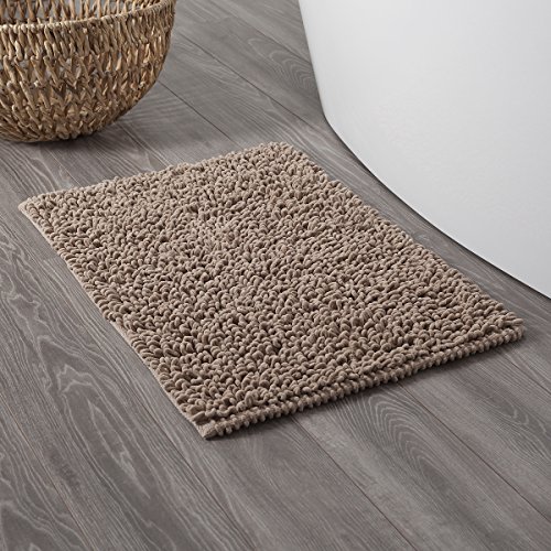 Sealskin Twist Bath Mat, Microfibre, Sand, 60 x 3 x 90 cm