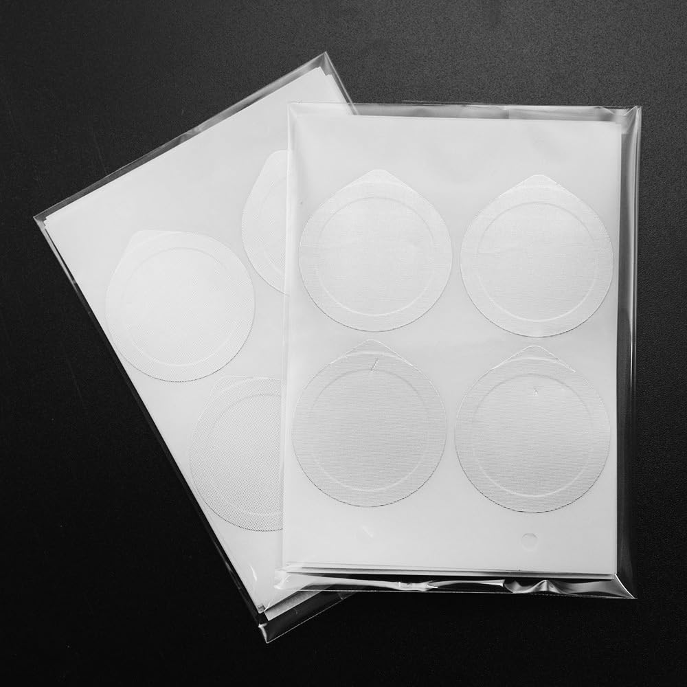 Stickers sellado aluminio cápsulas recargables | Lámina autoadhesiva sella la cápsula rellenada(500pcs)
