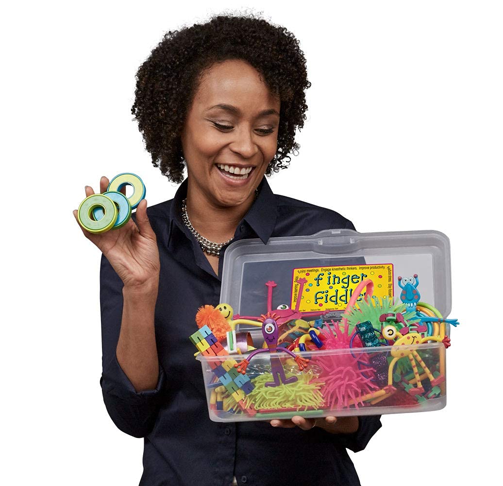 Trainers Warehouse Walk Away Fidget Set Increases Focus, Reduces Stress | Set of 25 Fidget Toys (Walk Away)