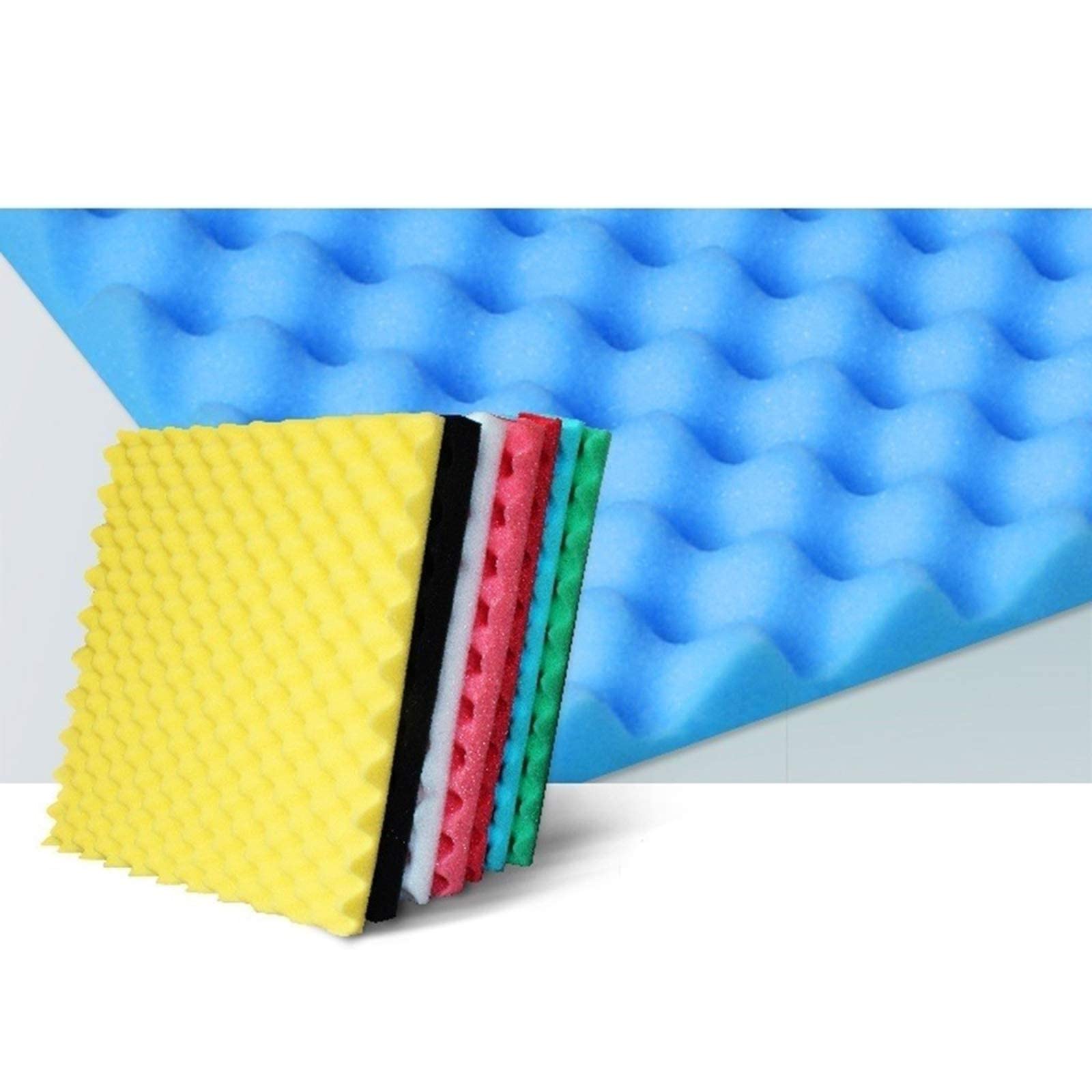 NEECS Paneles acústicos de Barra, Azulejos de Espuma para decoración de Paredes, Dormitorio, Sala de Estar, algodón Absorbente de Sonido, Paneles de Espuma insonorizados a Prueba de Hume