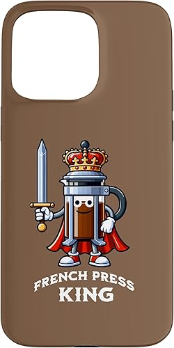 Miniatura 27 de iPhone 16 Plus The French Press King Funny Coffee Maker Lover Case