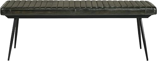 Miniatura 10 de Coaster Furniture 110643 - Cojín lateral color camello y banco negro