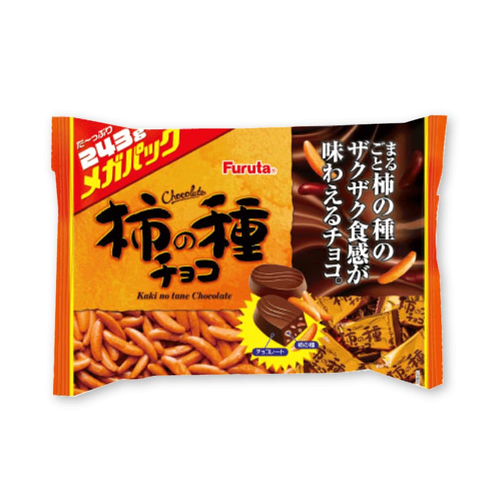 Amazon | フルタ製菓生柿の種チョコBIGサイズ189g×4袋 | フルタ製菓
