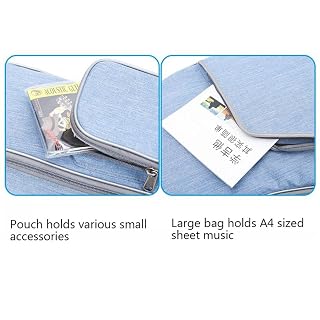 Hm Vicyy Housse de Guitare Acoustique,Oreiller de Cou intégré,Couche d’éponge épaissie,avec 2 Sacs d’accessoires,Housse… - Les Beatles, Paul McCartney, John Lennon, RIngo Starr, George Harrison Hm Vicyy Housse de Guitare Acoustique,Oreiller de Cou intégré,Couche d'éponge épaissie,avec 2 Sacs d'accessoires,Housse… – Image 4