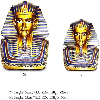 Amazon.co.jp: 古代エジプトエジプトのファラオの置物風水装飾