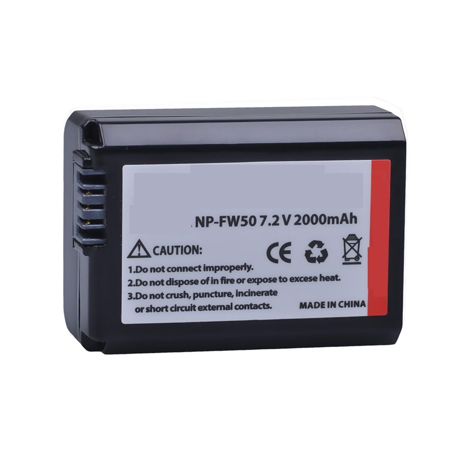 Caricatore doppio LED NP-FW50 da 2000 mAh ZV-E10L a37 A7 A7II A7RII A7SII A7S A7S2 a6000 a6400 a6500 NEX-7 RX10(1PCS B)