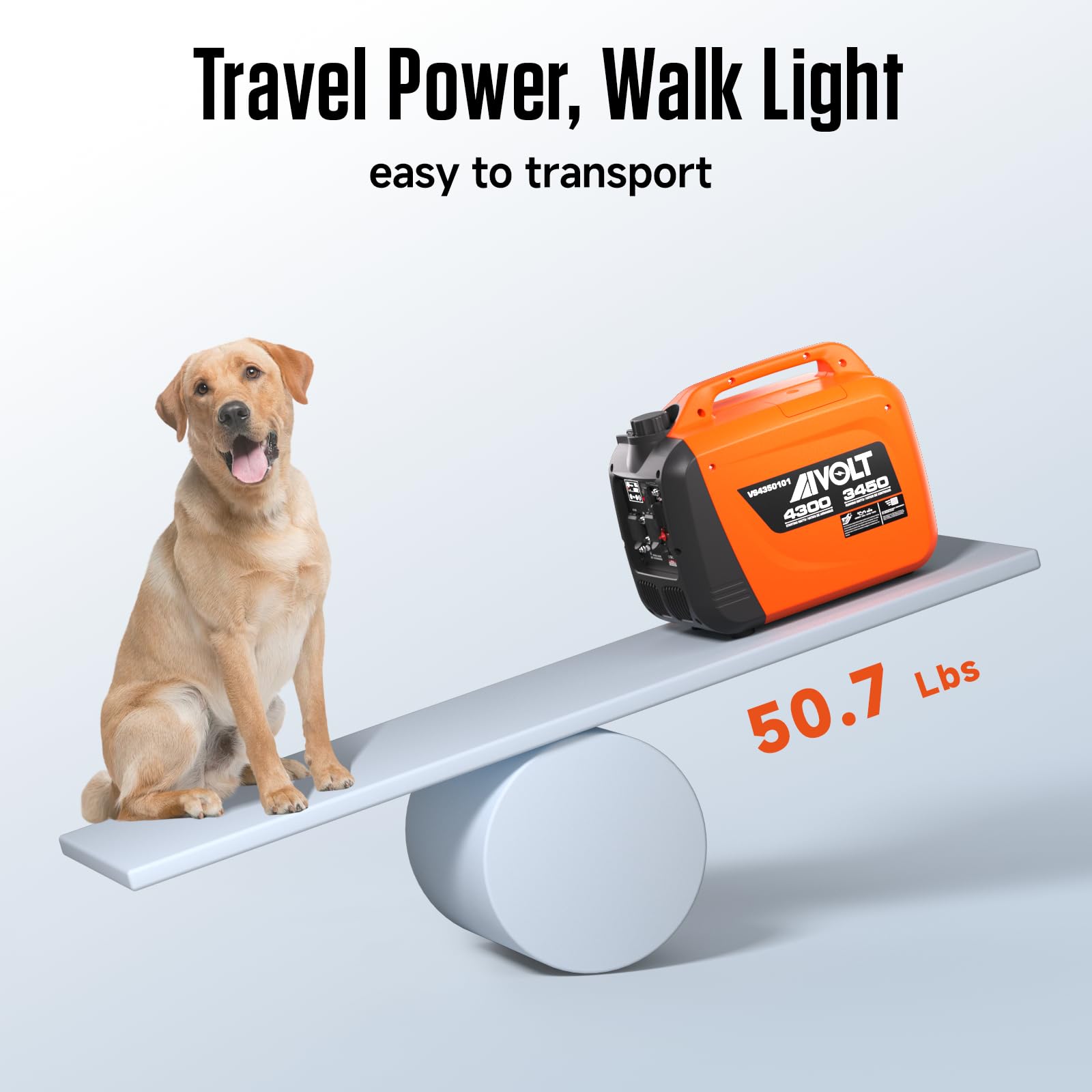 Amazon.com : AIVOLT Inverter Generator 4300W Gas Powered Portable