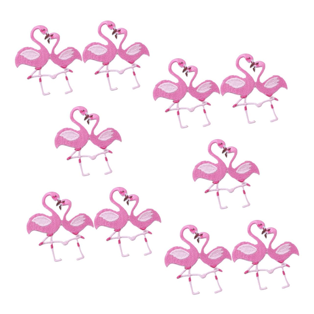 DOITOOL 5 Set Toppe Ricamate Toppe Termoadesive Per Abbigliamento Borse Diy Applicazione Facile E Versatile Per Vestiti E Decorazioni Fai Da Te 10 Pezzi * 5