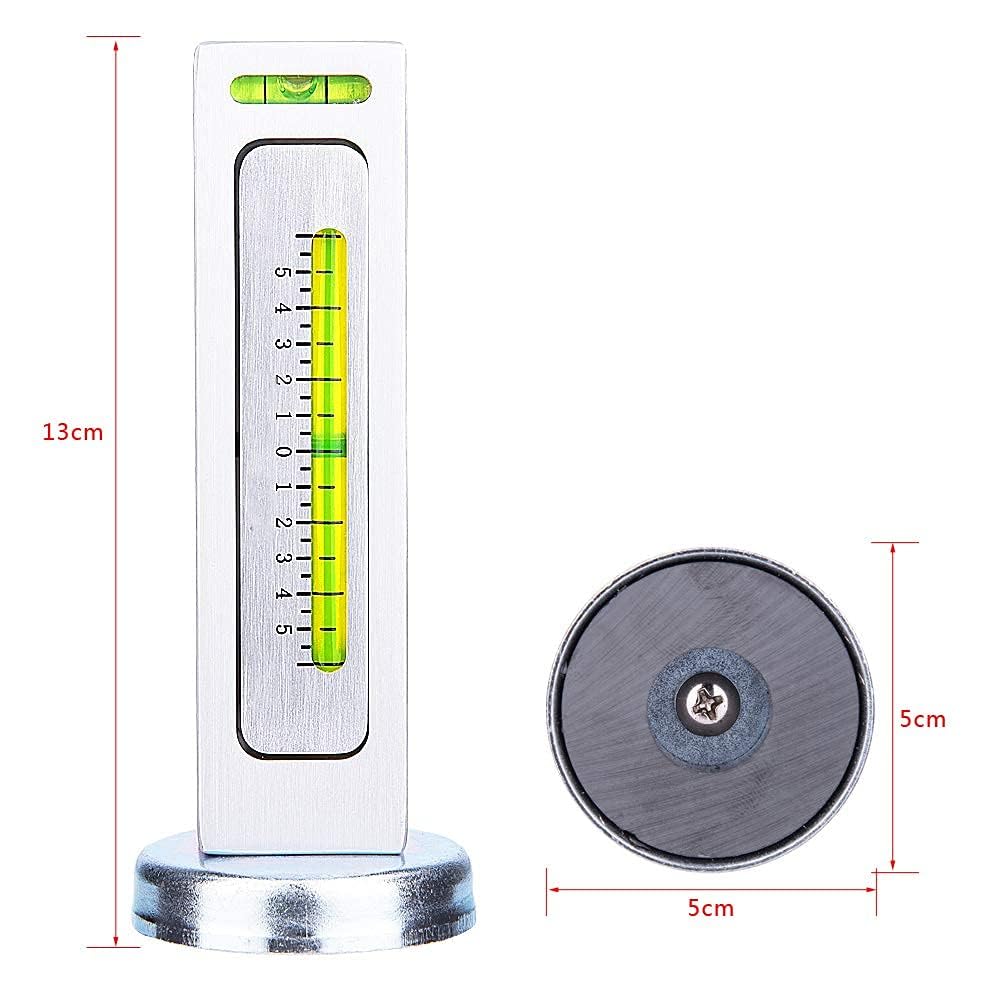 Zestaw Kół do Opon Samochodowych, Magnetyczne Narzędzie Pomiarowe, Uniwersalny Regulowany Samochodowy Magnetyczny Miernik Magnetyczny do Ciężarówek Camber Castor Strut Wheel Hub Alignment
