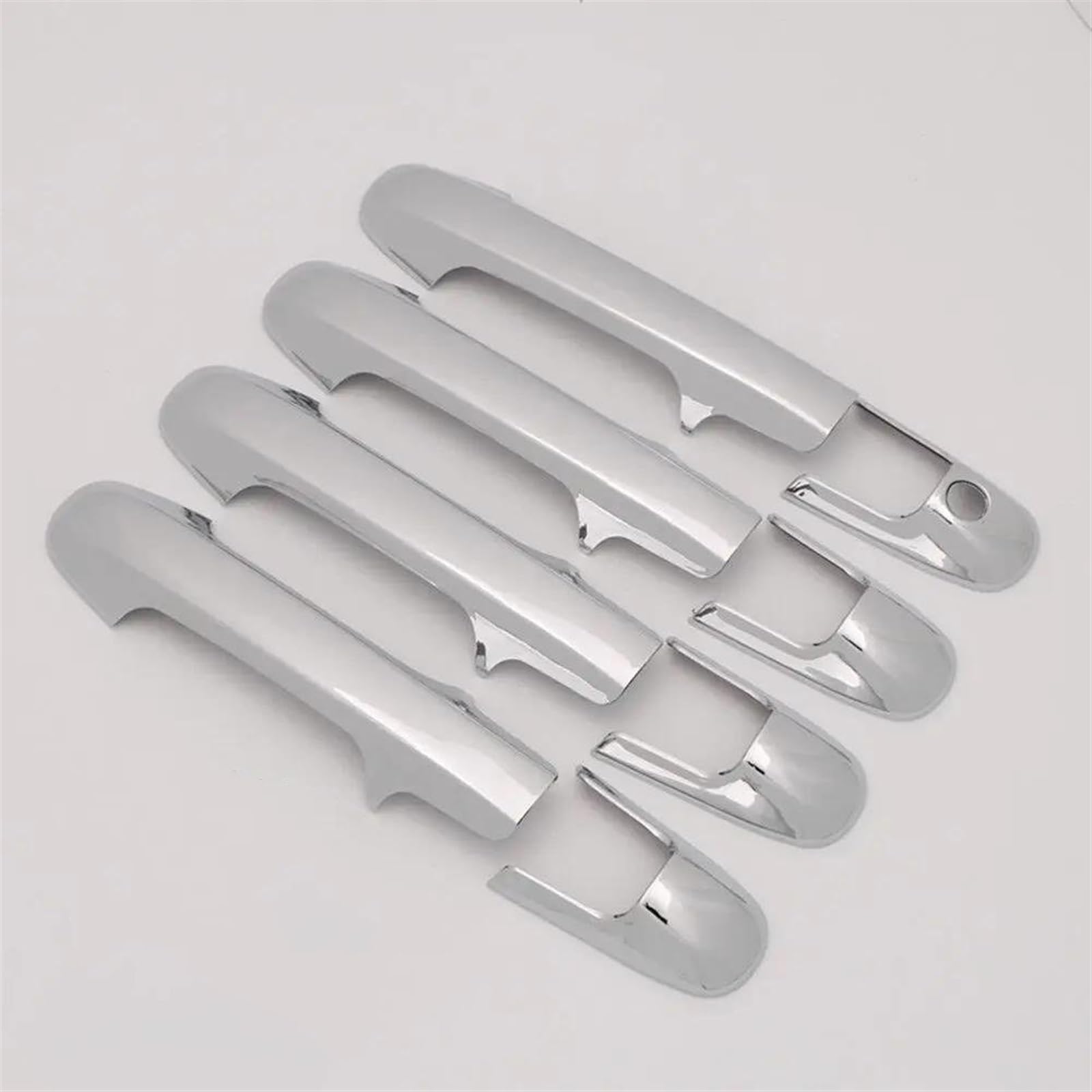 Csspdm Chrome Accessories Car Door Knob Protector Handle Frame Cover Garnish Trim For Accord For Sedan 2003 2004-2007(Chrome)