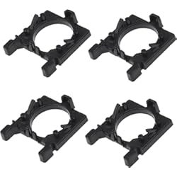 Foco Ford Focus eMagTech 4 bombillas LED H7 para faros delanteros H7, adaptador de portalámparas, soportes de montaje compatibles con Ford Focus