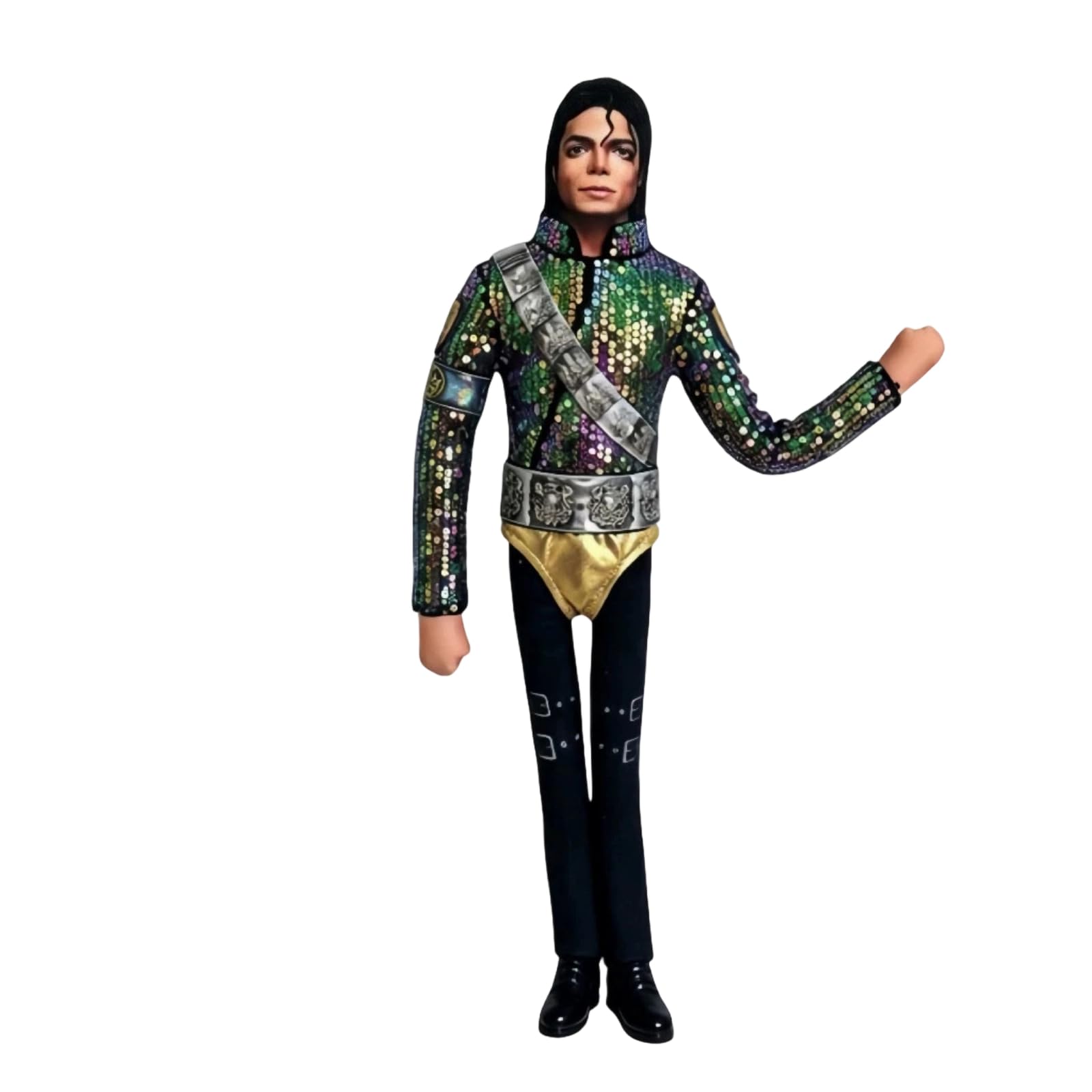 Michael Doll Mj Plush Toy Pillow King of Music Plushies Pop Star Cartoon Plushie